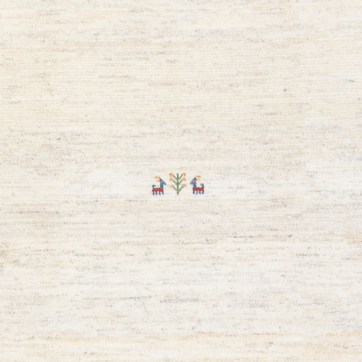 Gabbeh-tæppe - Persisk - 237 x 197 cm - hvid
