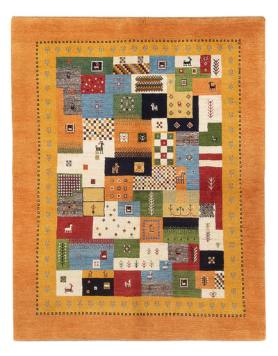 Persisk Gabbeh Tæppe 149x197cm - Perserteppich Wollteppich