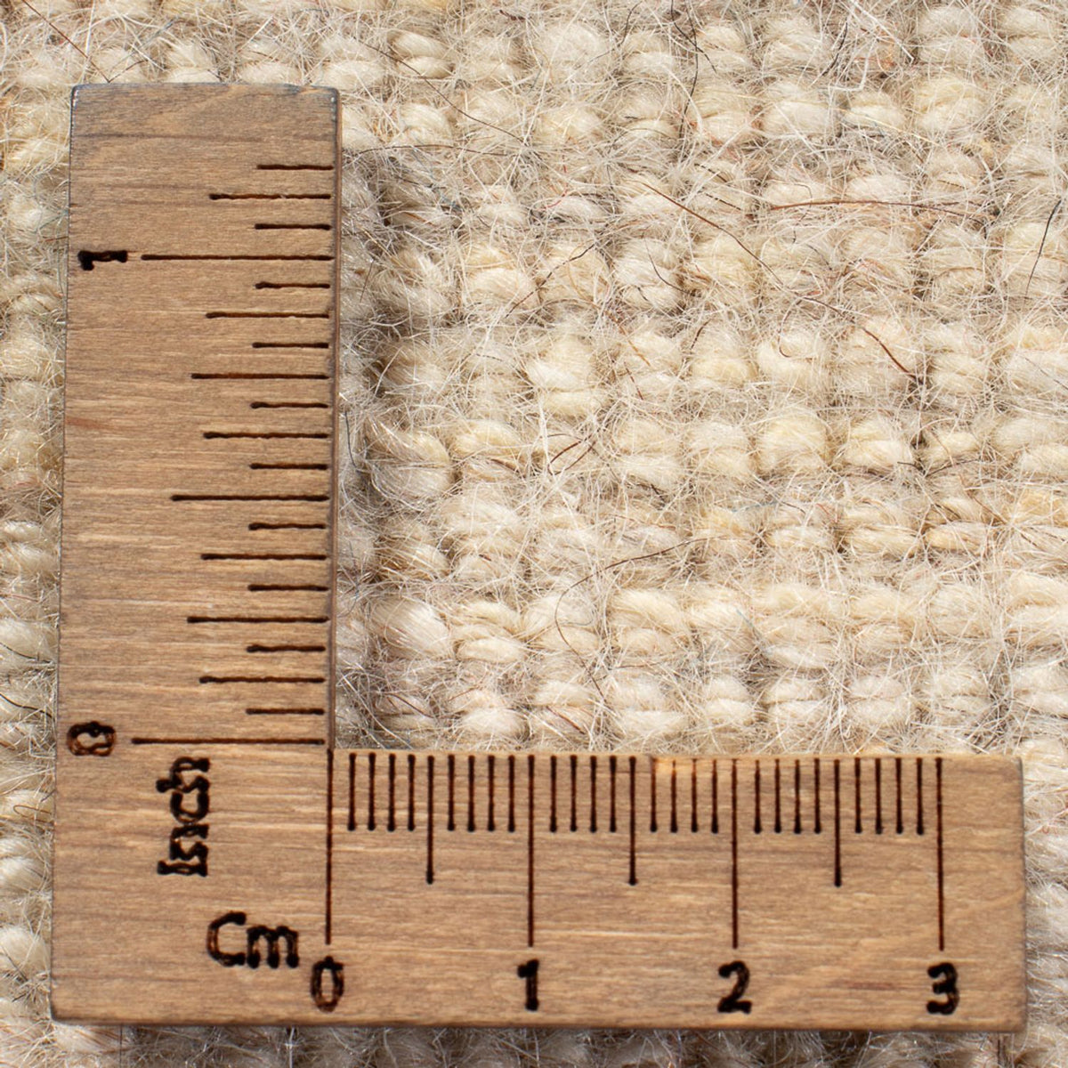 Gabbeh-tæppe - Persisk - 137 x 73 cm - lys beige