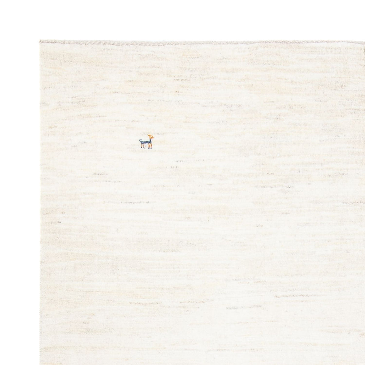Gabbeh-tæppe - Persisk - 232 x 174 cm - hvid
