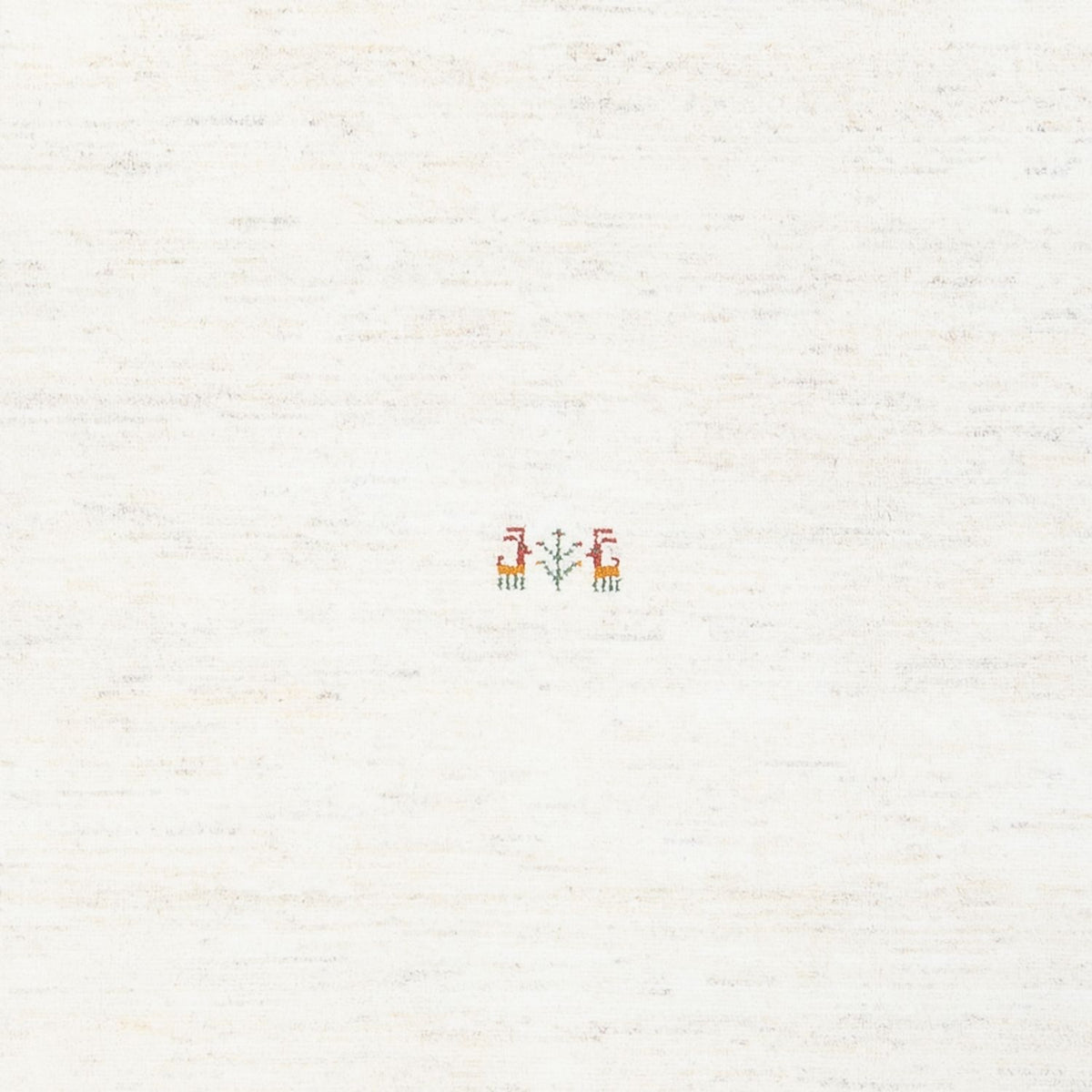 Gabbeh-tæppe - Persisk - 243 x 198 cm - hvid