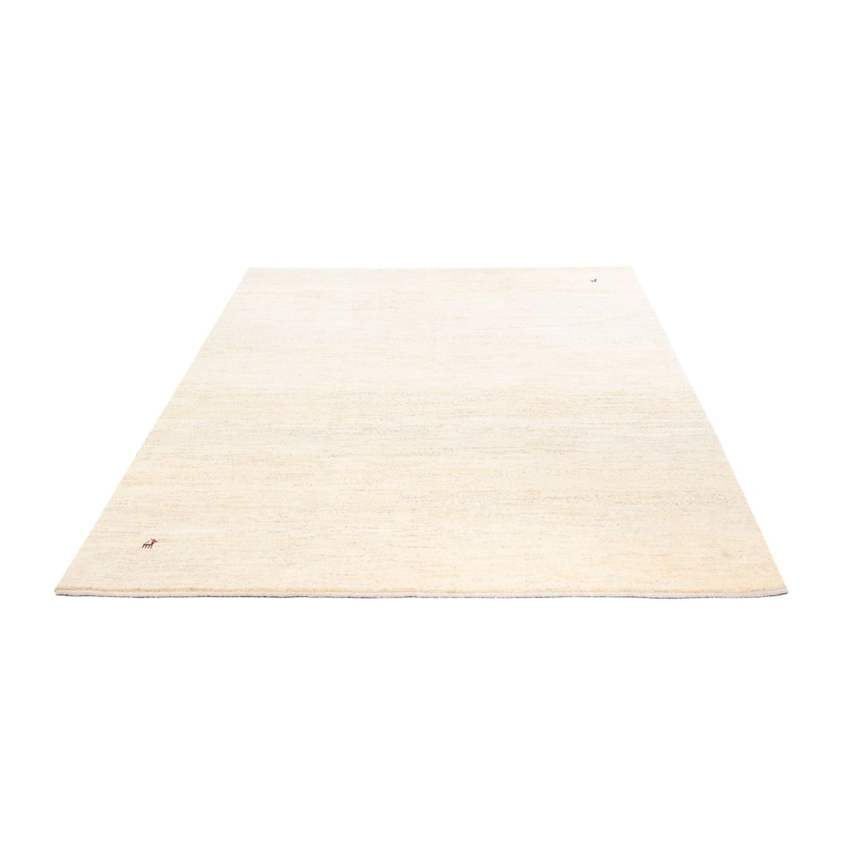 Gabbeh-tæppe - Persisk - 244 x 181 cm - hvid
