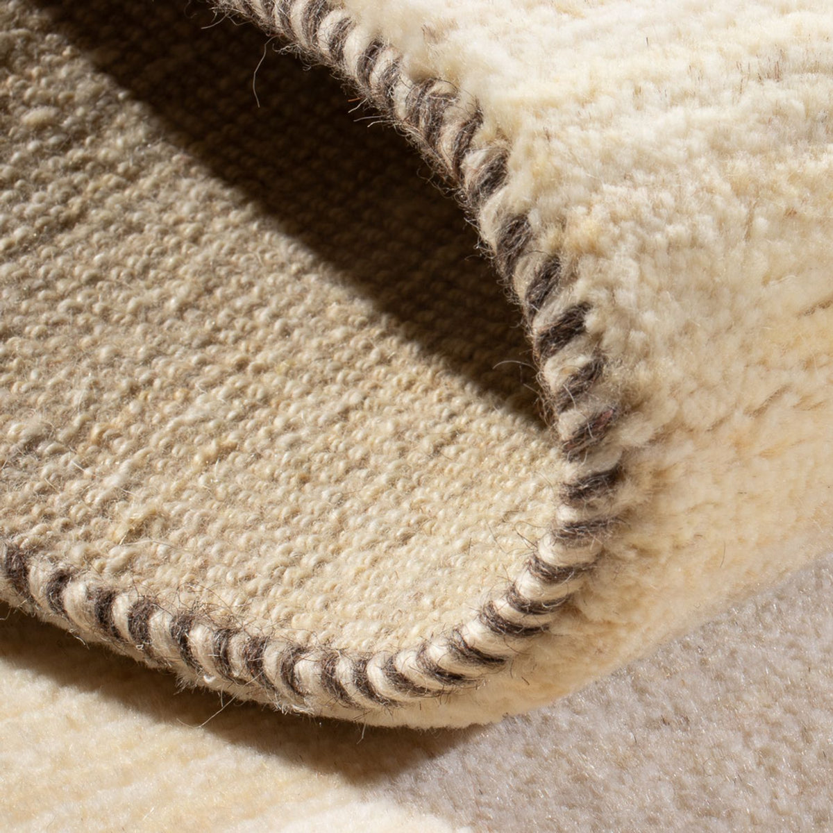 Gabbeh-tæppe - Persisk - 148 x 73 cm - beige