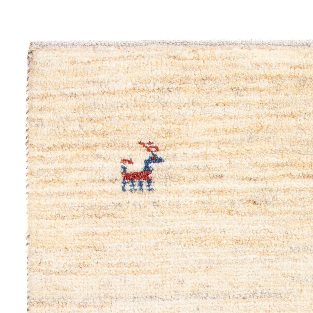 Gabbeh-tæppe - Persisk - 86 x 60 cm - beige