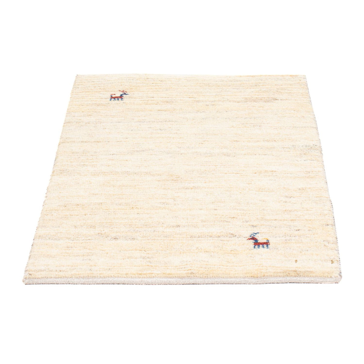 Gabbeh-tæppe - Persisk - 86 x 60 cm - beige