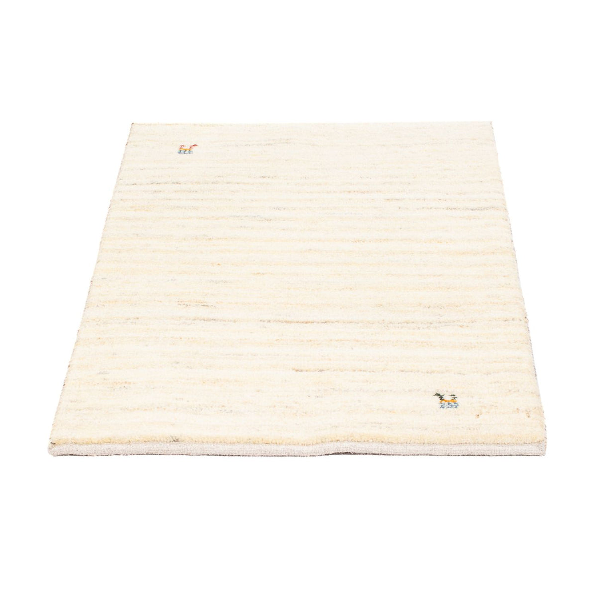 Gabbeh-tæppe - Persisk - 86 x 60 cm - beige