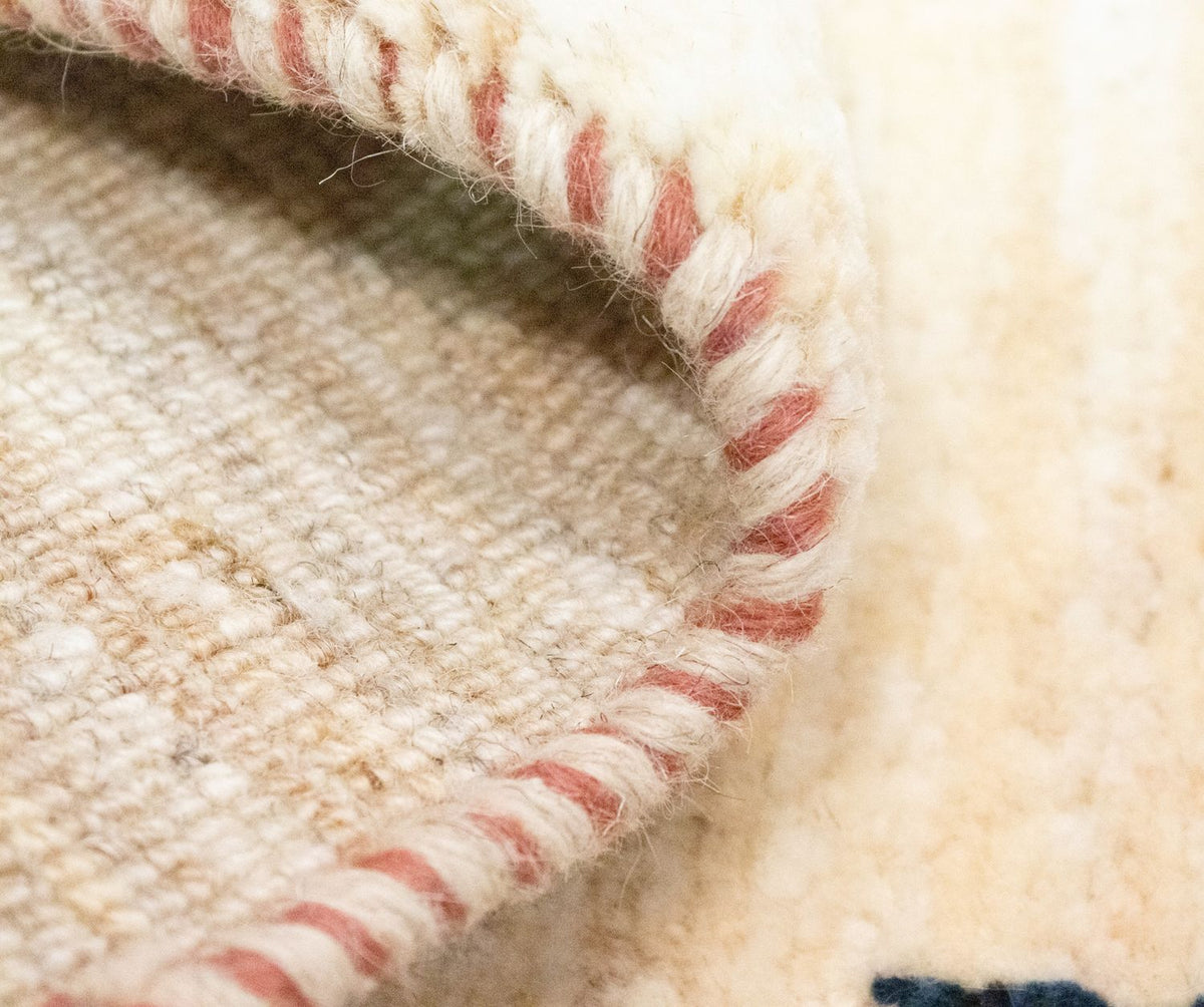 Gabbeh-tæppe - Persisk - 60 x 40 cm - beige