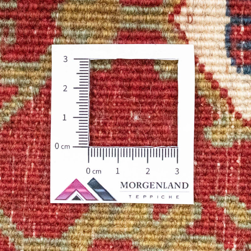 Persisk tæppe - Nomadisk firkantet  - 54 x 40 cm - rød