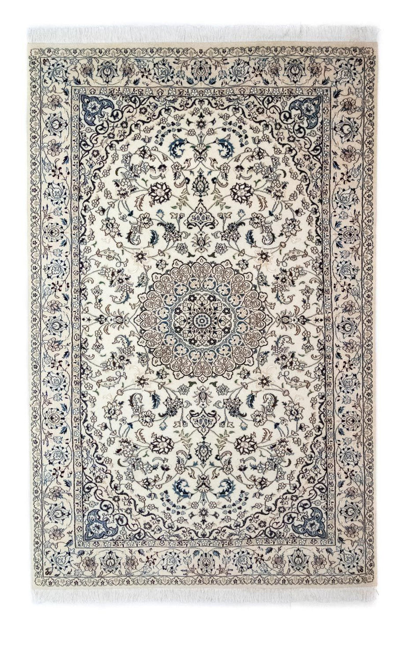 Persisk tæppe - Nain - Royal - 245 x 155 cm - naturlig hvid