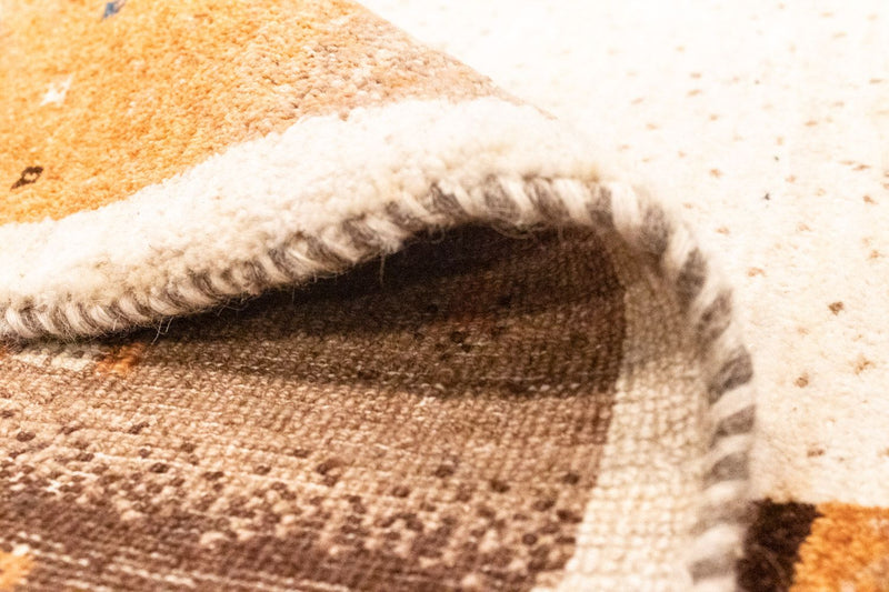 Gabbeh Tæppe - Loribaft Persisk - 257 x 160 cm - beige