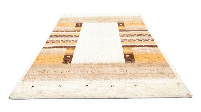Gabbeh Tæppe - Loribaft Persisk - 257 x 160 cm - beige