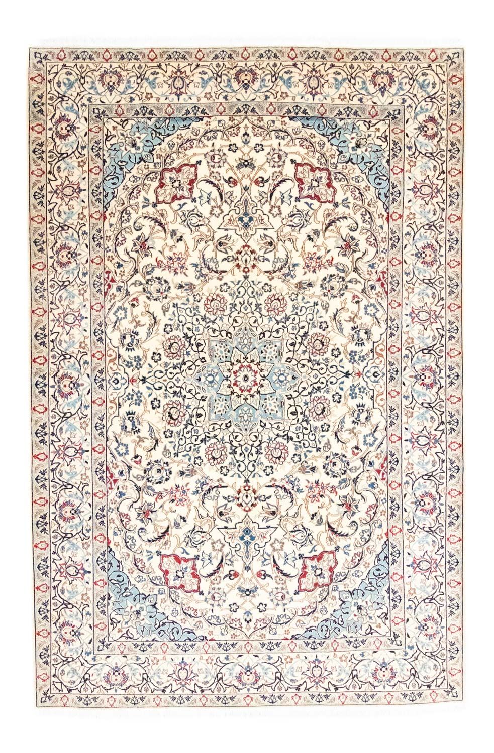 Persisk tæppe - Nain - Royal - 263 x 174 cm - naturlig hvid