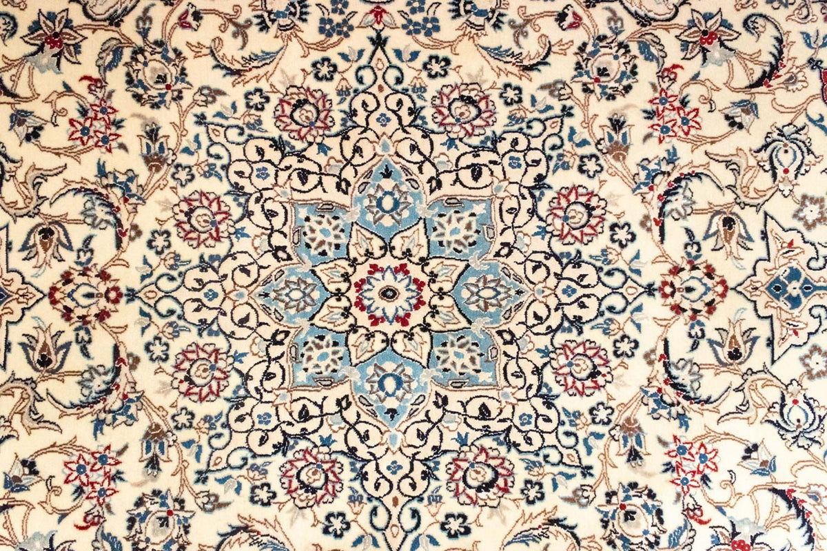 Persisk tæppe - Nain - Royal - 263 x 174 cm - naturlig hvid