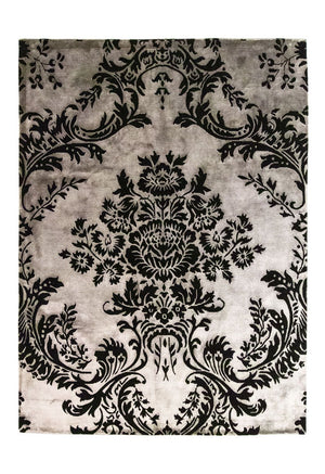 Designer tæppe - 241 x 172 cm - blå