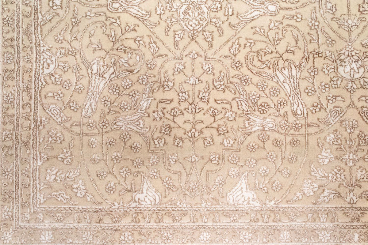 Designer tæppe - 295 x 250 cm - brun