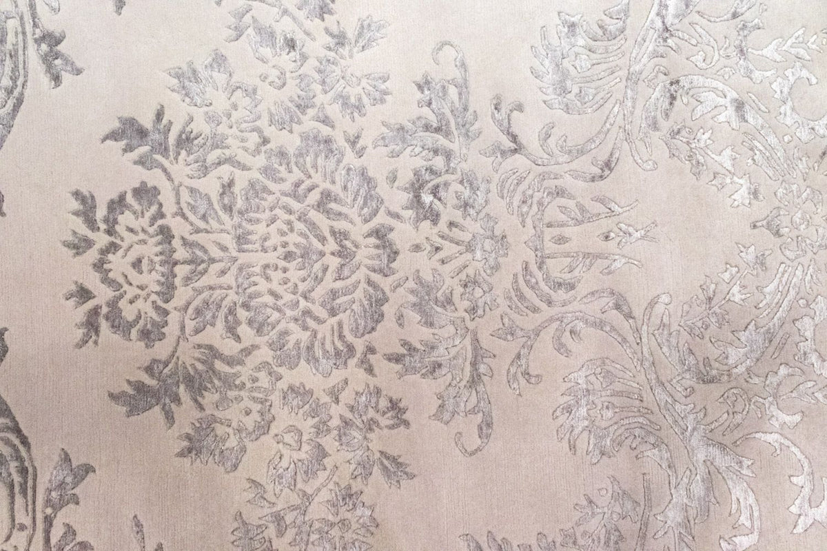 Designer tæppe - 241 x 171 cm - brun