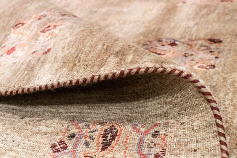 Gabbeh Tæppe - Loribaft Persisk - 258 x 166 cm - beige