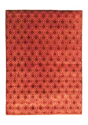 Gabbeh Tæppe - Loribaft Persisk - 242 x 172 cm - orange