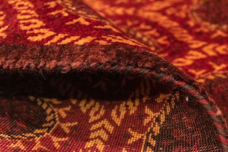 Gabbeh Tæppe - Loribaft Persisk - 242 x 172 cm - orange