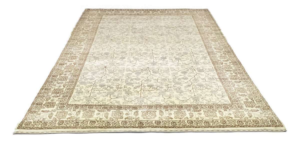 Gabbeh Tæppe - Loribaft Persisk - 241 x 175 cm - beige