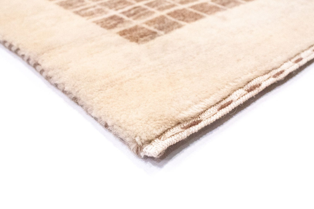 Gabbeh Tæppe - Loribaft Persisk - 219 x 157 cm - beige