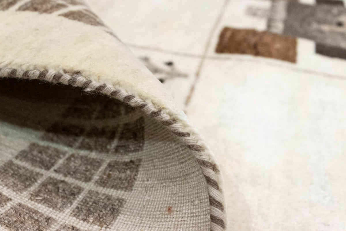 Gabbeh Tæppe - Loribaft Persisk - 219 x 157 cm - beige