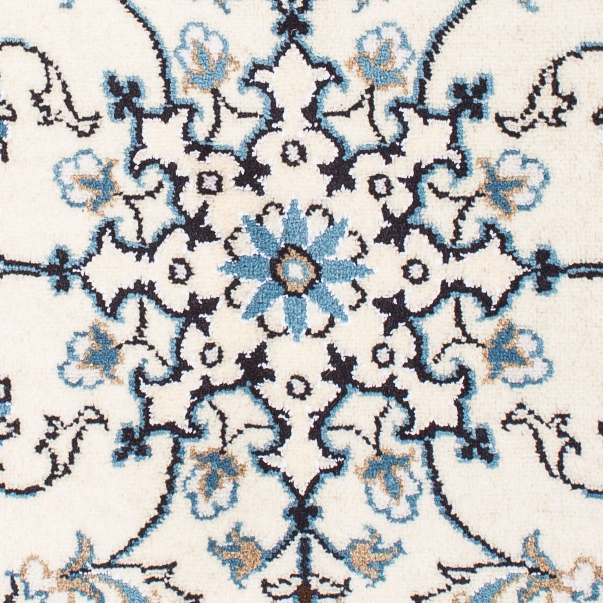 Persisk tæppe - Nain - 84 x 57 cm - beige