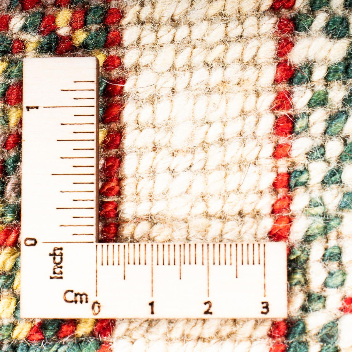 Gabbeh Tæppe - Loribaft Persisk - 150 x 106 cm - beige