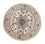 Persisk tæppe - Nain rundt  - 200 x 200 cm - beige
