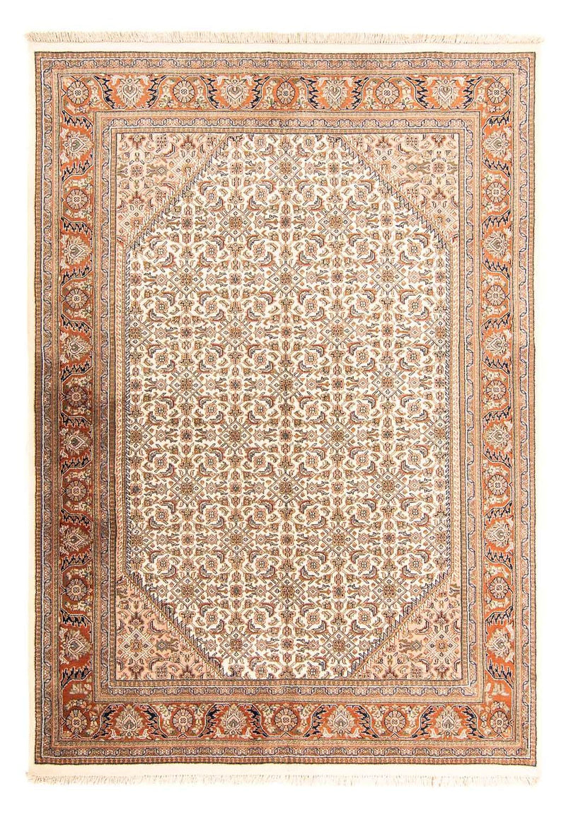 Orientalsk tæppe - Bijar - Indus - 240 x 166 cm - beige
