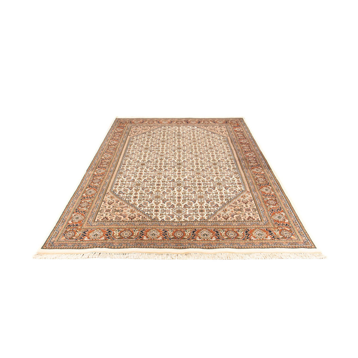 Orientalsk tæppe - Bijar - Indus - 240 x 166 cm - beige