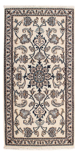 Persisk tæppe - Nain - 141 x 69 cm - beige
