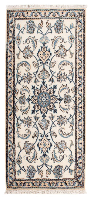 Persisk tæppe - Nain - 145 x 68 cm - beige
