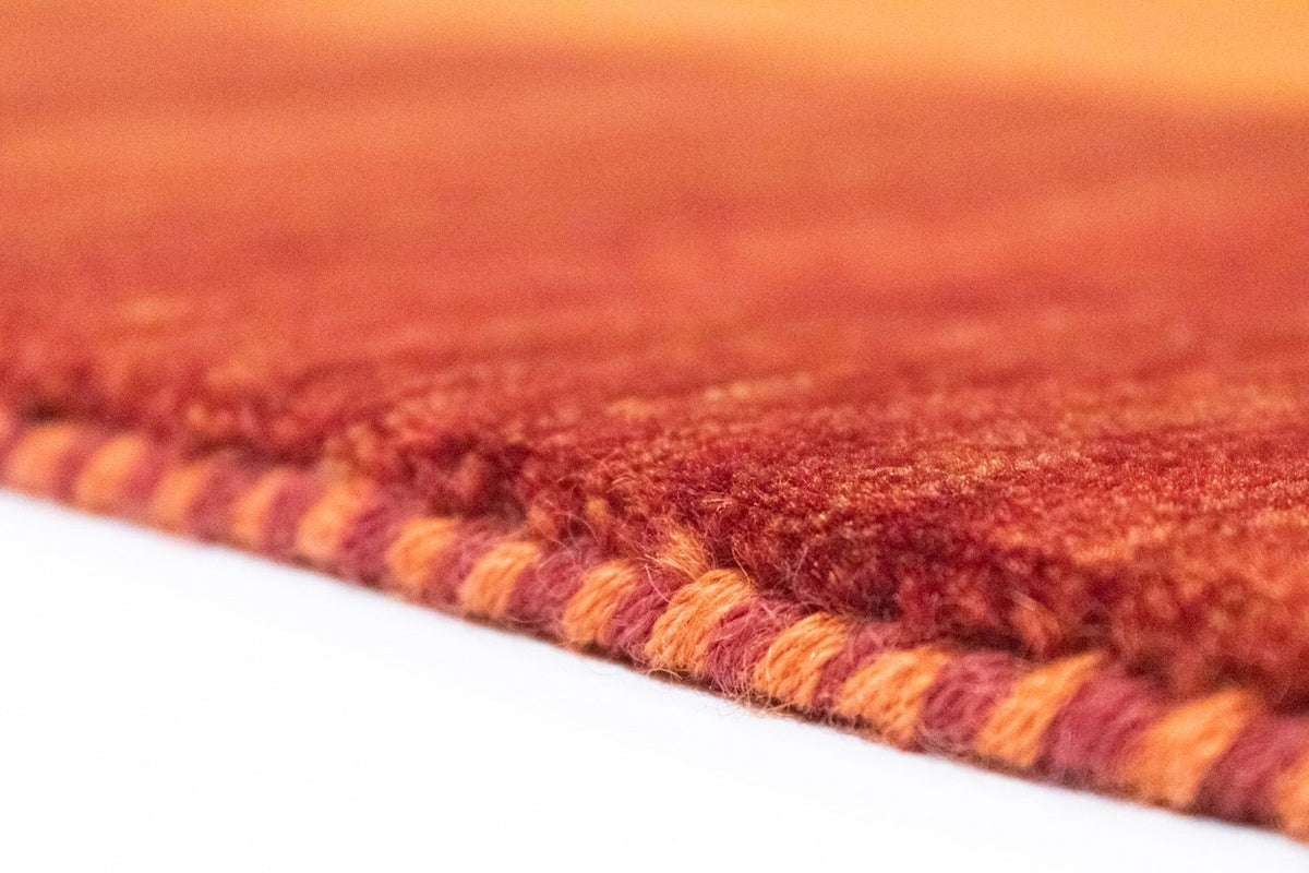 Gabbeh Tæppe - Loribaft Persisk - 239 x 175 cm - orange