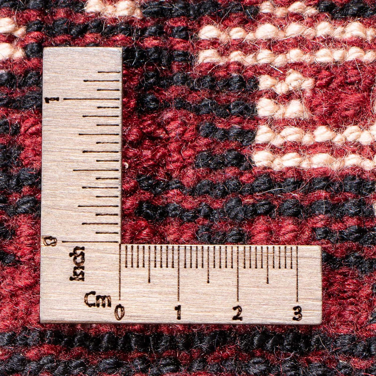 Persisk tæppe - Nomadisk - 326 x 230 cm - mørkerød