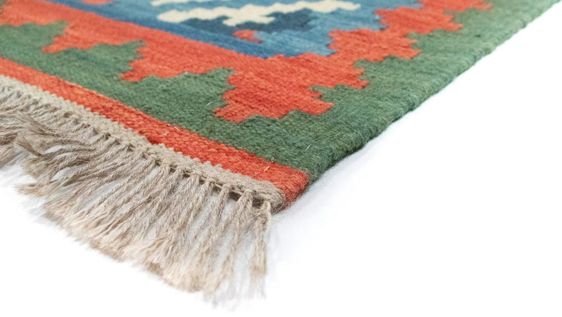 Kelim-tæppe - orientalsk - 363 x 258 cm - orange