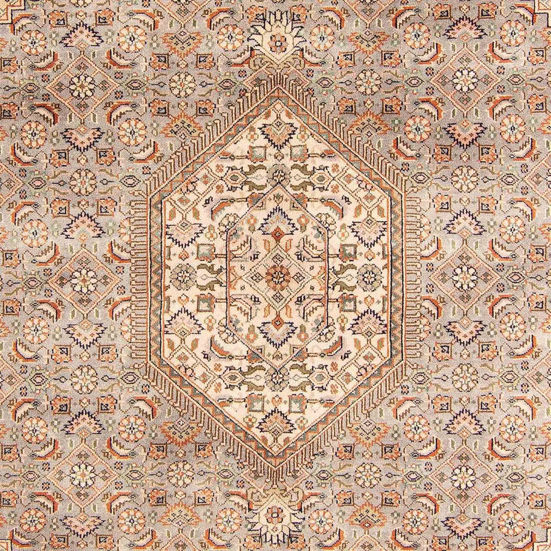 Orientalsk tæppe - Bijar - Indus - 242 x 169 cm - lys brun