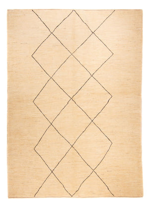 Gabbeh Tæppe - Loribaft Persisk - 250 x 170 cm - beige