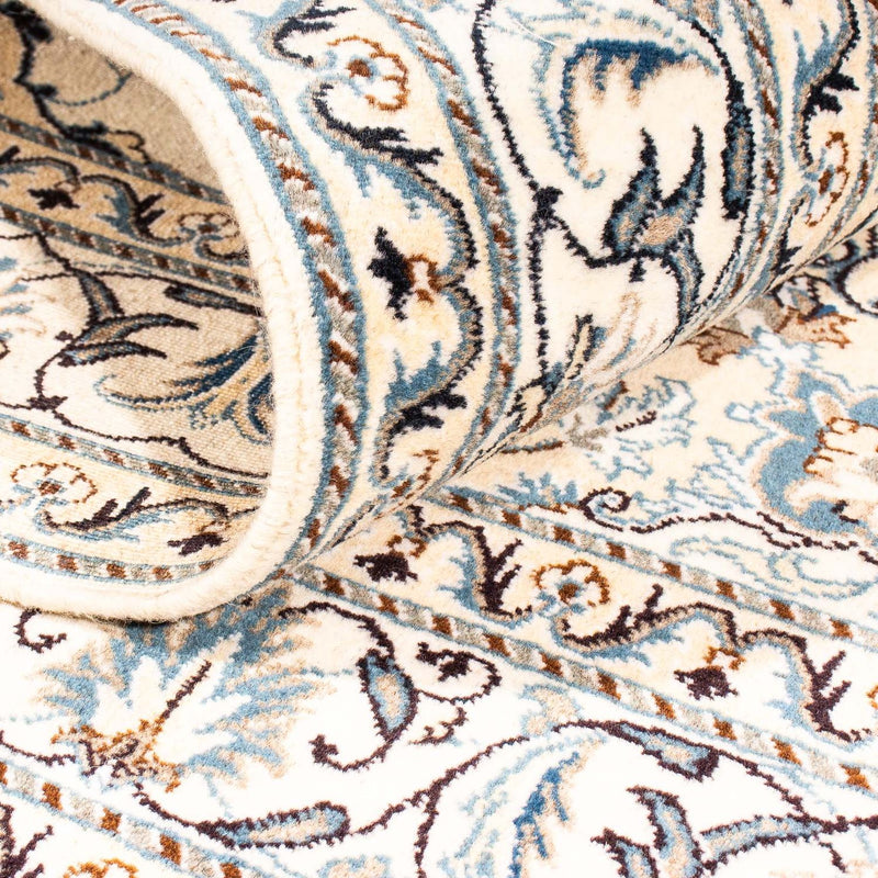 Persisk tæppe - Nain - 195 x 145 cm - beige