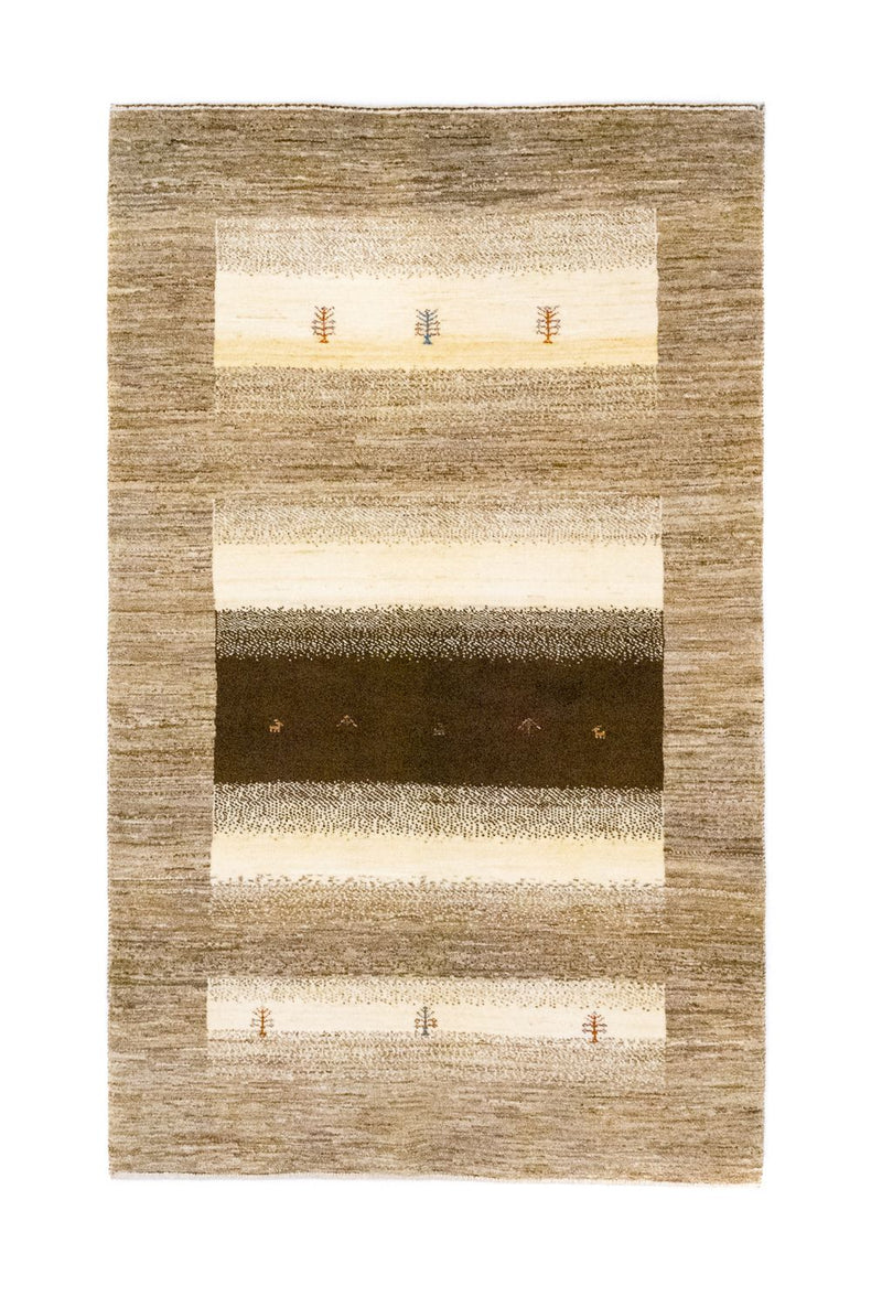 Gabbeh Tæppe - Loribaft Persisk - 190 x 115 cm - flerfarvet