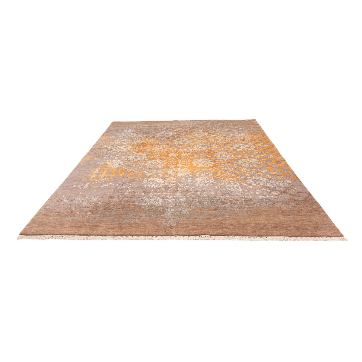 Designer tæppe - 301 x 237 cm - brun