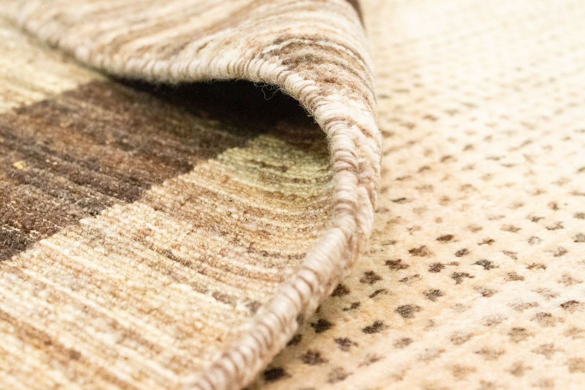 Gabbeh-tæppe - Indus - 201 x 140 cm - beige