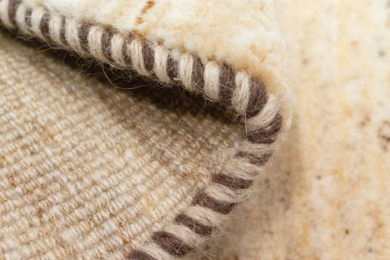 Gabbeh Tæppe - Loribaft Persisk - 350 x 234 cm - beige