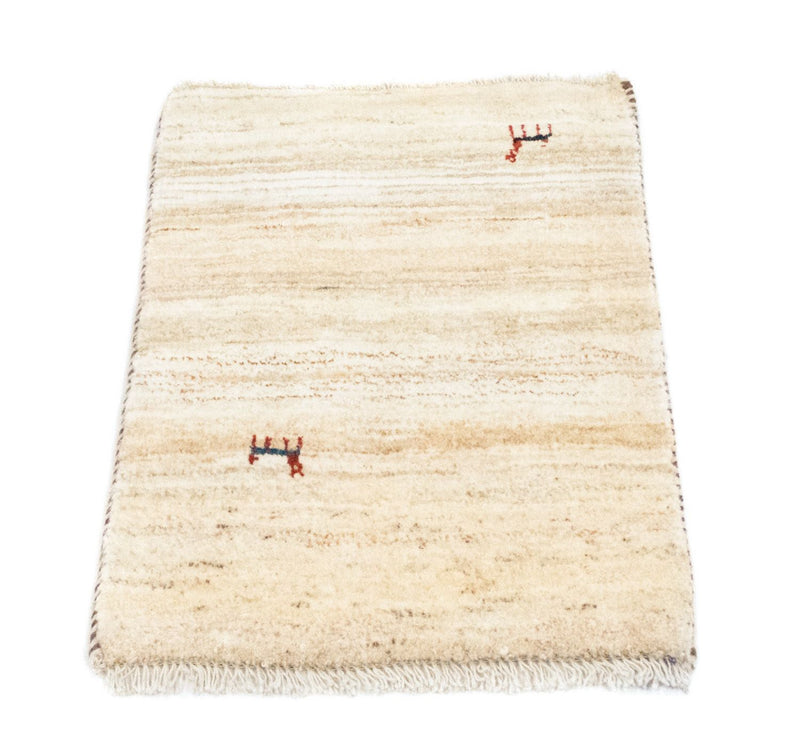 Gabbeh Tæppe - Loribaft Persisk - 350 x 234 cm - beige