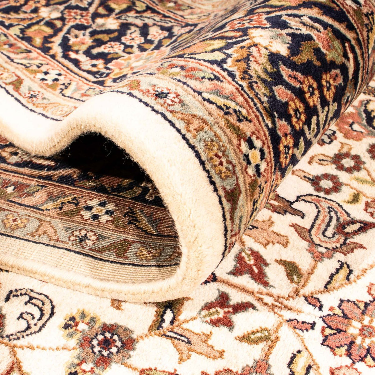 Orientalsk tæppe - Keshan - Indus - 305 x 202 cm - beige
