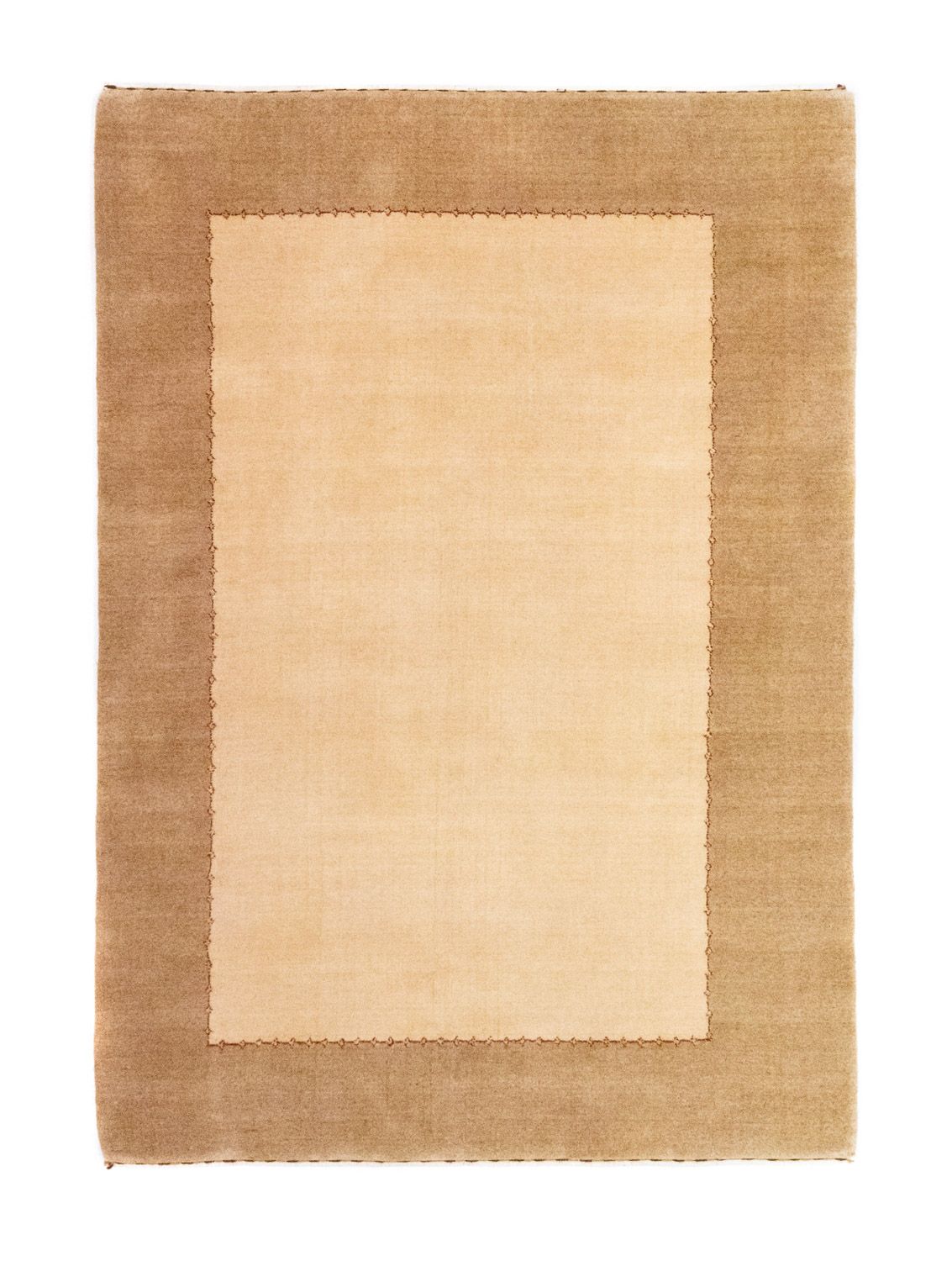 Gabbeh Tæppe - Loribaft Persisk - 185 x 122 cm - brun