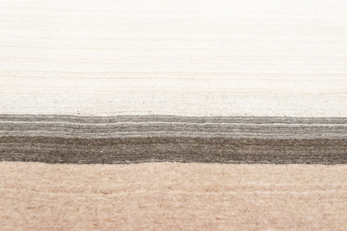 Gabbeh Tæppe - Loribaft Persisk - 182 x 125 cm - beige