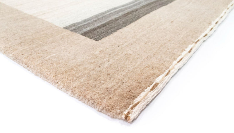 Gabbeh Tæppe - Loribaft Persisk - 182 x 125 cm - beige