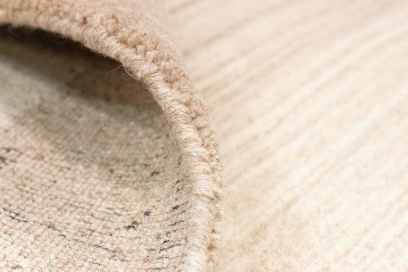 Gabbeh Tæppe - Loribaft Persisk - 182 x 125 cm - beige