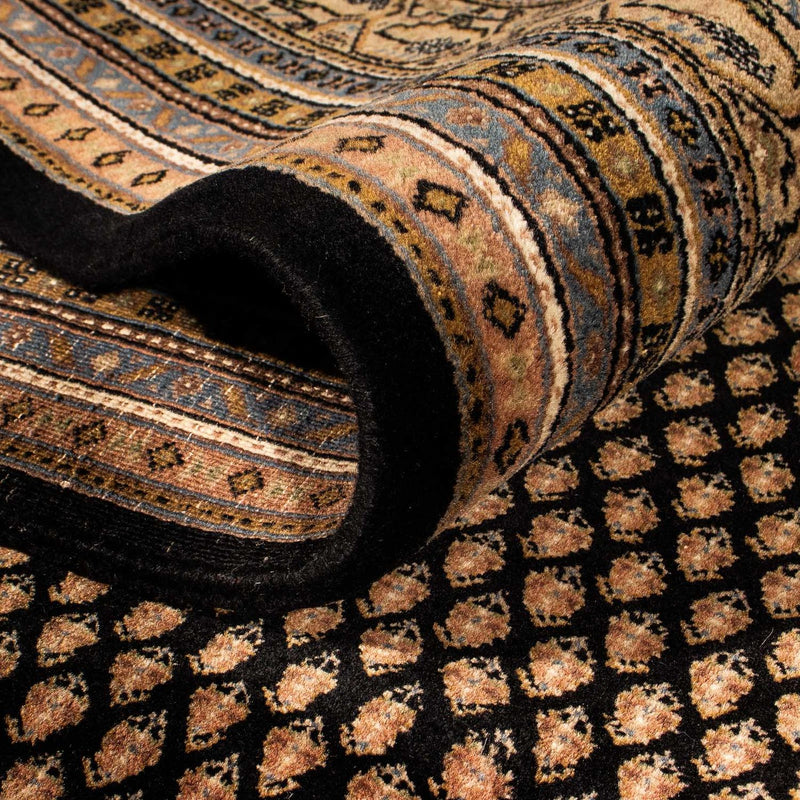 Orientalsk tæppe - Mir - Indus - 296 x 250 cm - mørkeblå